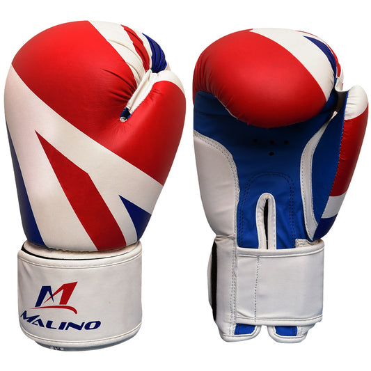 MALINO BOXING GLOVES GREAT BRITAIN FLAG