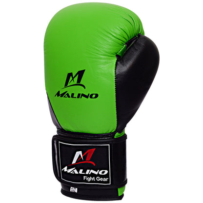 BOXING GLOVES FOR MEN BLACK-GREEN