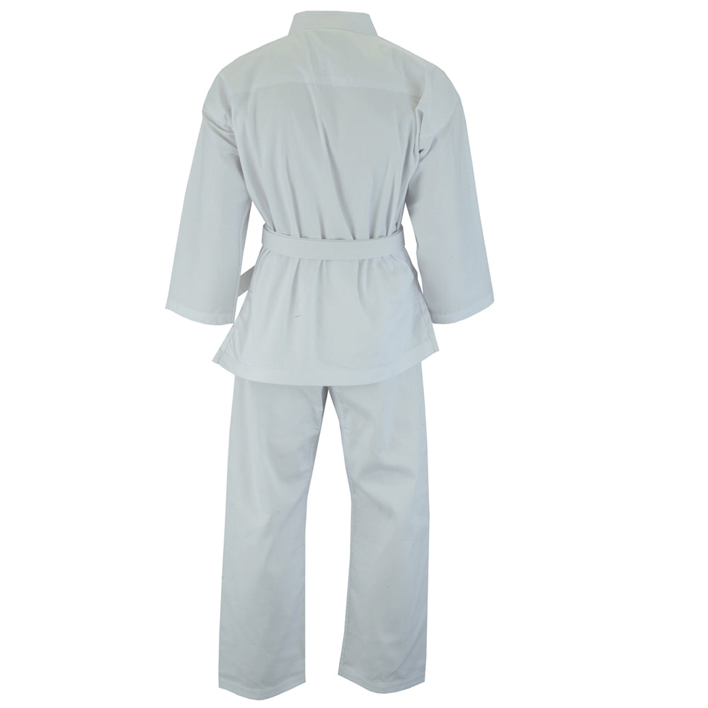 MALINO KIDS STUDENT KARATE SUIT WHITE - 7OZ