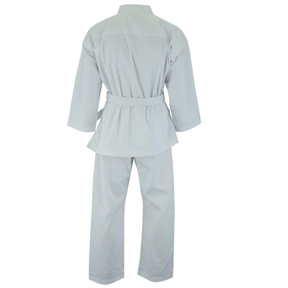 MALINO KIDS STUDENT KARATE SUIT WHITE - 7OZ