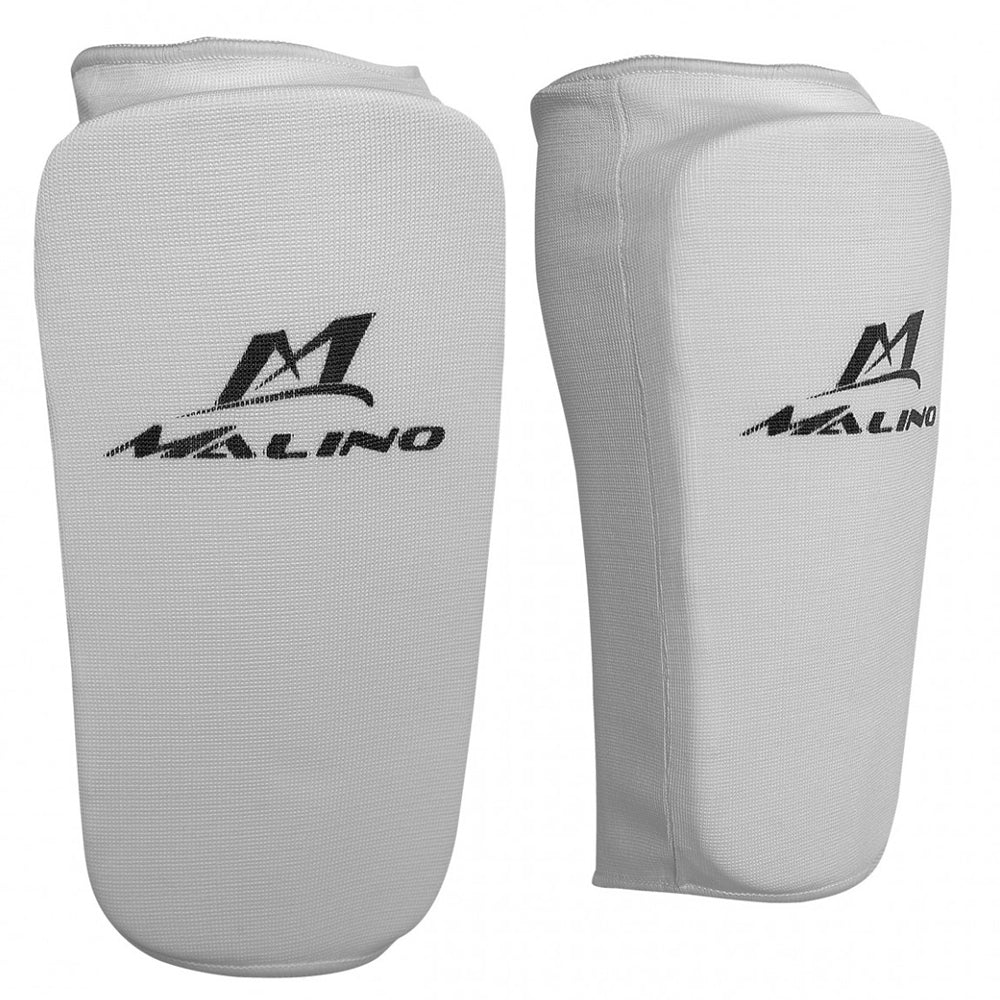 MALINO ELASTIC SHIN PADS WHITE