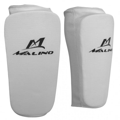 MALINO ELASTIC SHIN PADS WHITE