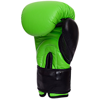 BOXING GLOVES FOR MEN BLACK-GREEN