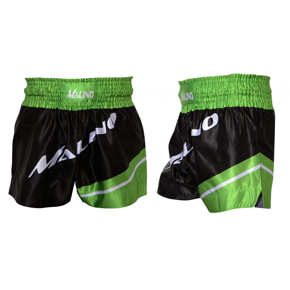 BOXING SHORTS FOR MEN BLACK-GREEN