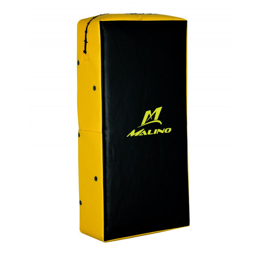 MALINO STRIKE SHIELDS - KICK SHIELD BLACK-YELLOW