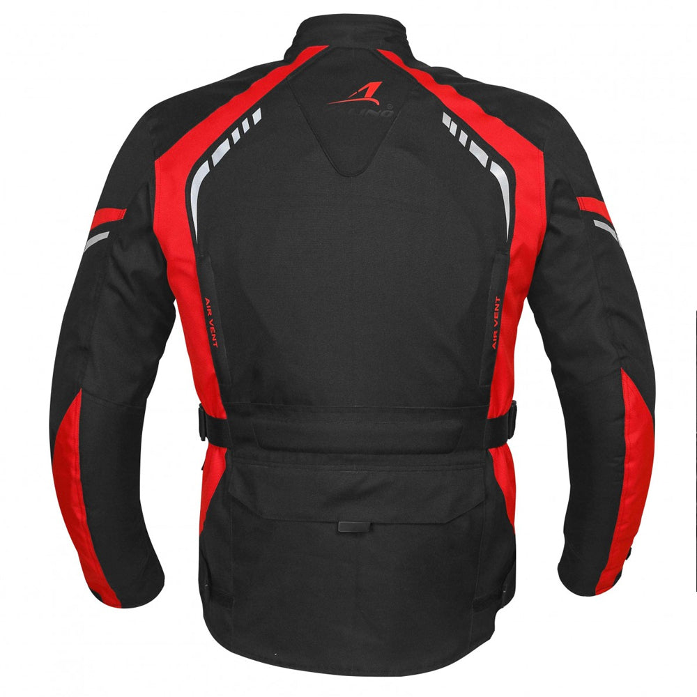 MALINO CHAMP MOTORCYCLE MOTORBIKE CORDURA JACKET TOURING TEXTILE RACING SPORTS