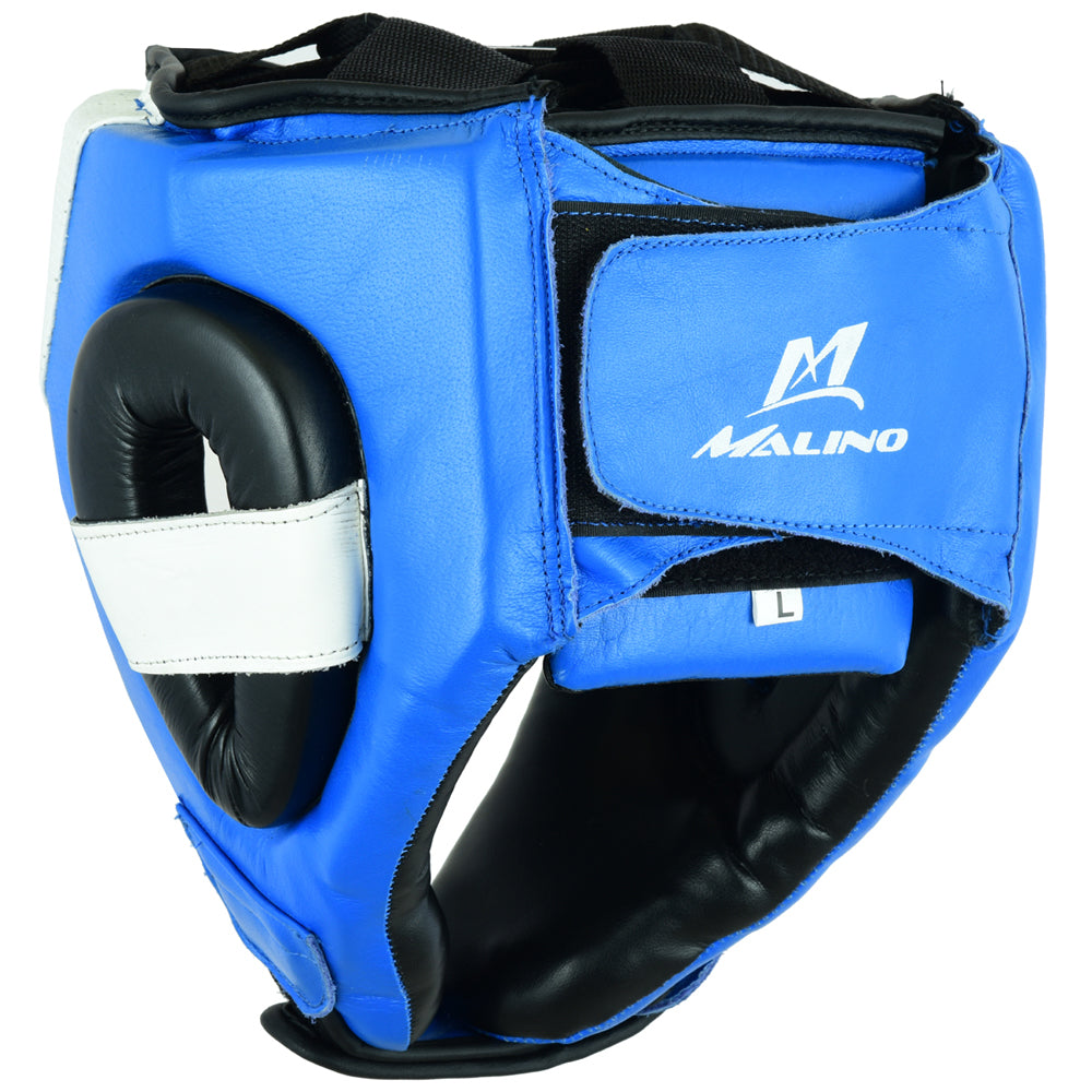 HEAD GUARD SEMI CONTACT BLUE-BLACK-WHITE