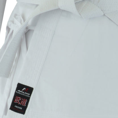 MALINO ADULT STUDENT KARATE SUIT WHITE - 7OZ